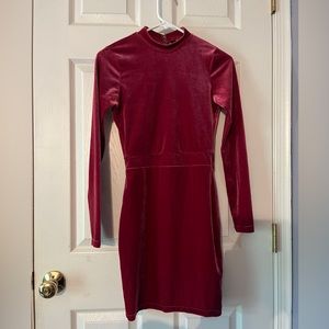 H&M VELVET DRESS